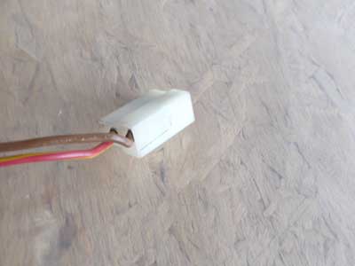 BMW 2 Pin 2 Wire 12V Outlet White Connector Plug w/ Pigtail5